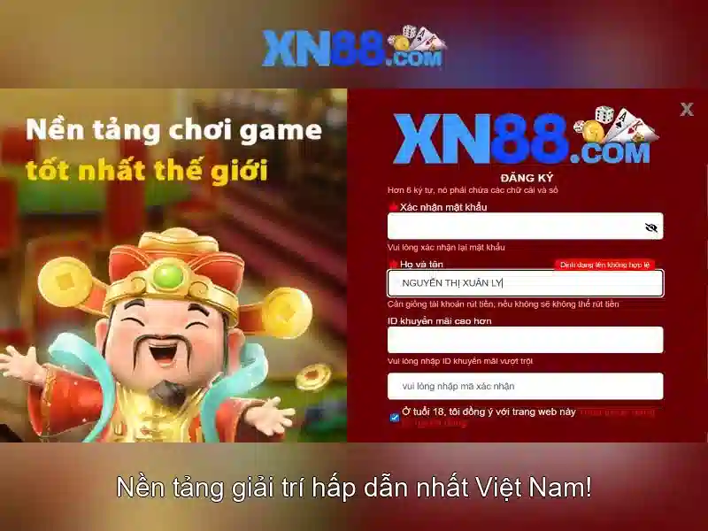 Trải nghiệm game XN88 đỉnh cao